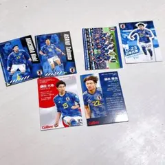 未使用　日本代表 トレーディングカード 6枚セット