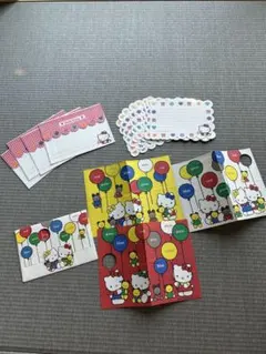 ハローキティ 非売品 レトロ まとめ売り1999年 レターセット ハガキ類