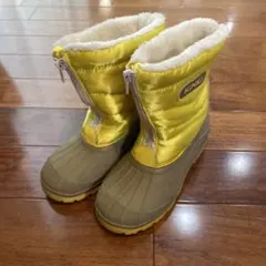 IGNIO キッズ　スノーブーツ イエロー/グレー