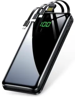 モバイルバッテリー 35000mAh 液晶ディスプレイ 急速 アンドロイド対応のサムネイル
