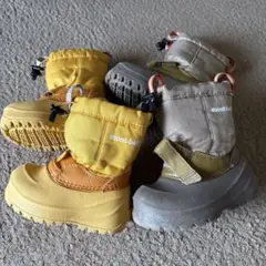 mont-bell 子ども用　スノーブーツ　2足セット　13 14cm