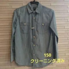 GAP DENIM 長袖シャツ ライトブルー XL