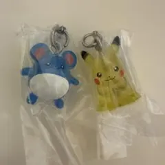 ポケモン めじるしアクセサリー2 マリル ピカチュウ