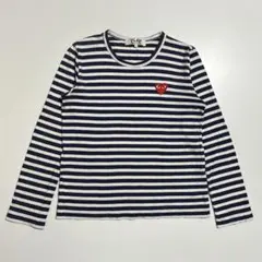 PLAY COMME des GARÇONS 長袖Tシャツ カットソー ボーダー