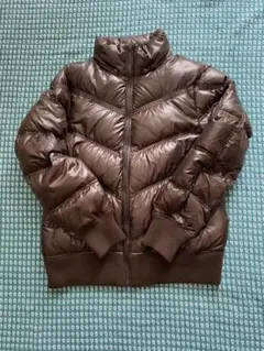 OLD UNIQLO プレミアムダウンジャケット　ブラウン　　y2k