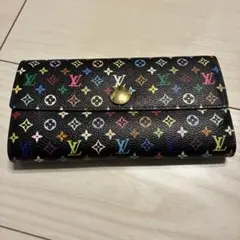 ルイ・ヴィトン　長財布　レディース　マルチカラー　LOUISVUITON