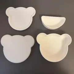 tak. クマ型　お弁当箱　お皿
