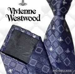 ヴィヴィアンウエストウッド オーブ柄　総柄　メンズ ネクタイ