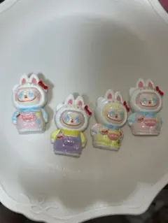 ラブブ デコレーションパーツ 4個セット