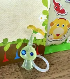未使用！ヒカリ光ピクミン めじるしアクセサリー キーホルダー ガチャ 任天堂