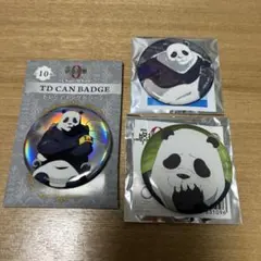 呪術廻戦　パンダ　缶バッジ　まとめ売り　Ani-Art 呪術廻戦プラザ
