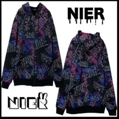 NieR Clothing 内側超ふわもこ防寒厚手 ZIP PARKA