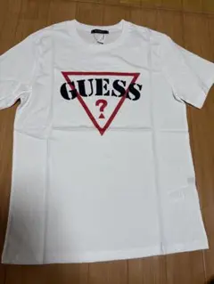 新品 未使用　GUESS ゲス　半袖　Tシャツ　白　ユニセックス　Lサイズ　綿