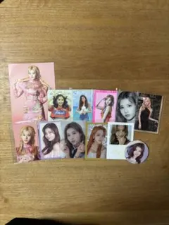 K-POP タレントカード セット 10枚 TWICEサナ