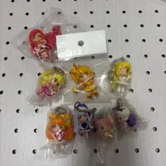 プリキュア 食玩 가챠 열쇠 고리 묶음 판매
