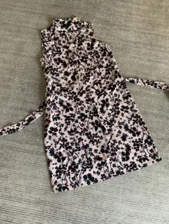 美品　バナナリパブリック　シャツワンピース　ミニ丈　00P