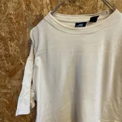 AE9335 90‘US古着 半袖Tシャツ ライトベージュ メンズ L ポス