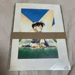 名探偵コナン　複製原画　5枚セット　額付き 名探偵コナン アニメ30周年記念 プレミアム複製原画（5種） 江戸川