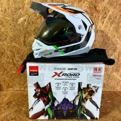Mサイズ正規新品未使用 ヘルメット 2号機 アスカ エヴァンゲリオン XRoad ウインズジャパン コラボレーションヘルメット『X-ROAD FREE RIDE