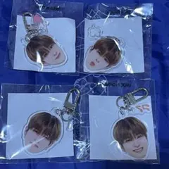 treasure アサヒ 顔アクキー 喜怒哀楽 コンプ