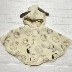 【華金セール✨】2800円→2000円‼️スヌーピーベビーポンチョ 70〜90