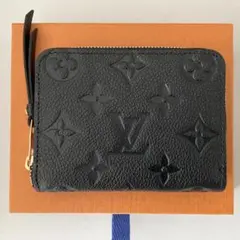 【極美品】ルイヴィトン ジッピーコインパース モノグラムアンプラント ブラック