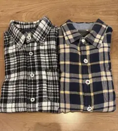 F&S & JINSO ネルシャツ 2点セット M・Lサイズ