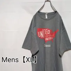 M112【US輸入】ALSTYLE　半袖Tシャツ【メンズXL】グレー