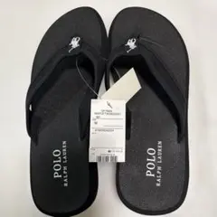 新品　黒　POLO RALPHLAUREN ポロラルフローレン　サンダル　9D