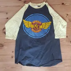 レア ビンテージ REO SPEED WAGON ベースボール Tシャツ