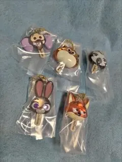 セミコンプ アイスキャンディチャーム 5個セット ズートピア ガチャ