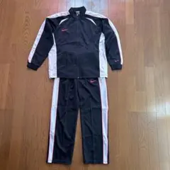 Nike ジャージセット ブラック/ピンク　160