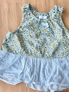 花柄　ワンピースチュニック、ワンピース　70〜90cm ※セット売りも出品