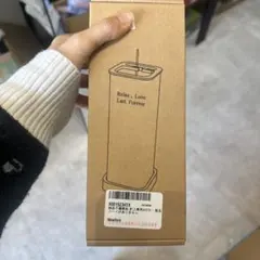 線香立て ガラスと木製ベース　お香立て