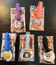 ONE PIECE 松屋コラボ ネームタグ 5種
