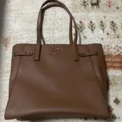 マイケルコース　ブラウン トートバッグ