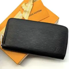 ルイヴィトン エピ ジッピーウォレット 財布 黒 ブラック ラウンドファスナー