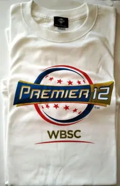 2015 WBSC Premier12 ロゴTシャツ ホワイト Lサイズのサムネイル