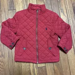 Polo Ralph Lauren キルティングジャケット 4T レッド