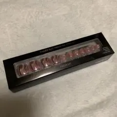 FINGER SUIT PRESS-ON TOENAILS ピンク 10個入り