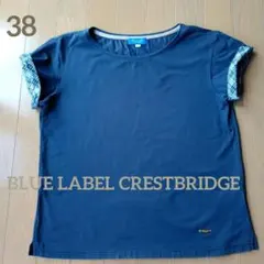 BLUE LABEL CRESTBRIDGE 半袖Tシャツ 38 ネイビーのサムネイル