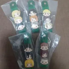 進撃の巨人一番くじI賞ぽこっとちゃーむ5種