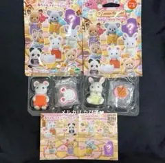 【匿名配送】シルバニア スイーツシリーズ マシュマロネズミ しろウサギ 赤ちゃん