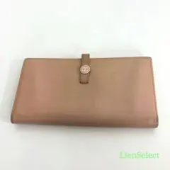 CHANEL シャネル ココボタン 長財布 ピンク レディース ブランド