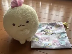 すみっコぐらし ミスタードーナツ ぶらさげぬいぐるみ えびふらいの