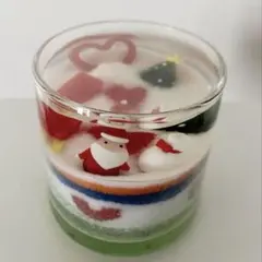 クリスマス　ジェルキャンドル