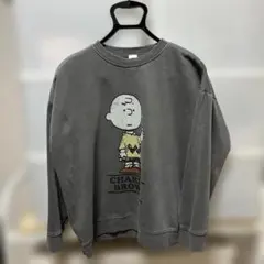 更にお値下げしました。PEANUTSチャーリーブラウン　トレーナー