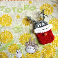 ハンドメイド パクパクモンスター イヤホンケース あみぐるみ 小物