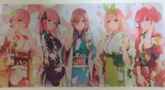 五等分の花嫁　プレイマット　デスクマット　ラバー最終値下げ