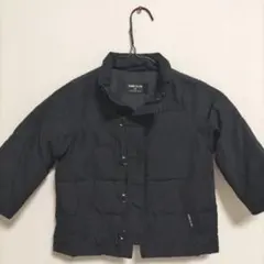 【COMME CA ISM】 コムサイズム黒 ダウンコート 90サイズ　キッズ